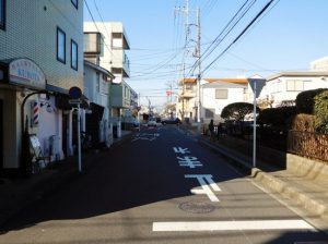 前面道路