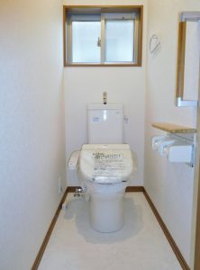 2階トイレは未使用です