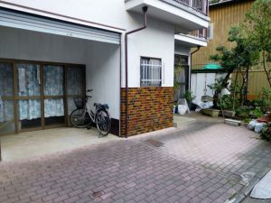 駐車場部分