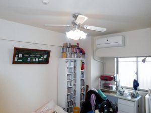 北側洋室7帖。2.1帖のマルチクロゼット付