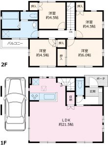 平成２１年９月建築・ＬＤＫはゆとりの２１帖大